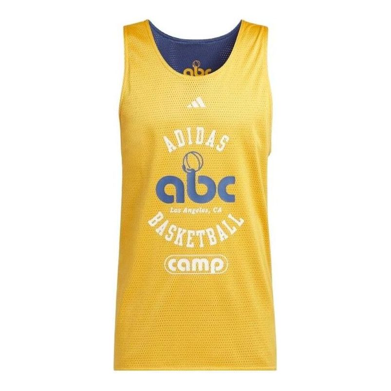Linne adidas Originals Select Summer Camp Basketball Jersey Gul | IL2320, 0