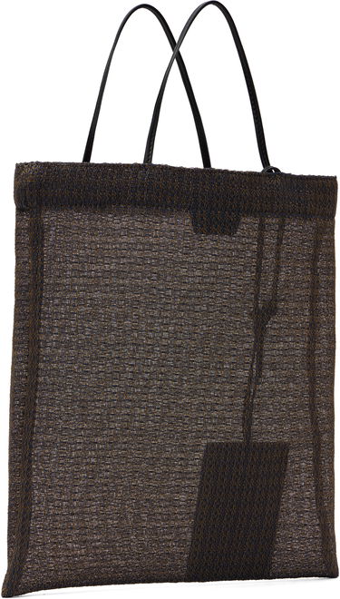 Tygpåse The Row The Row Barn Mini Tote Brun | W1832-W4006, 2