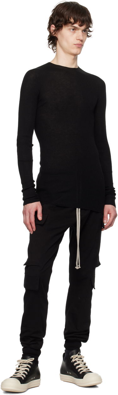Sneakers och skor Rick Owens Rick Owens Hollywood Low Svart | RU01E5891 LGY, 4