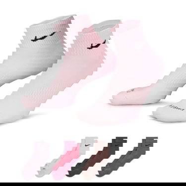 Strumpor Jordan Nike Everyday Plus Cushioned Training Ankle Socks 3-Pack Flerfärgad | SX6890-961, 1