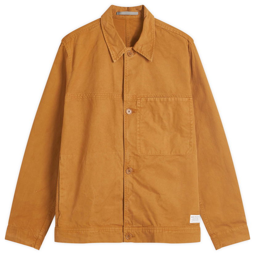 Jacka NORSE PROJECTS Norse Projects Marcus Canvas Overshirt Orange | N40-0821-2066