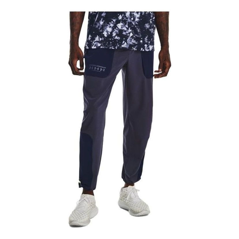 Träningsbyxor Under Armour Trail Running Pants Blå | 1374543-558