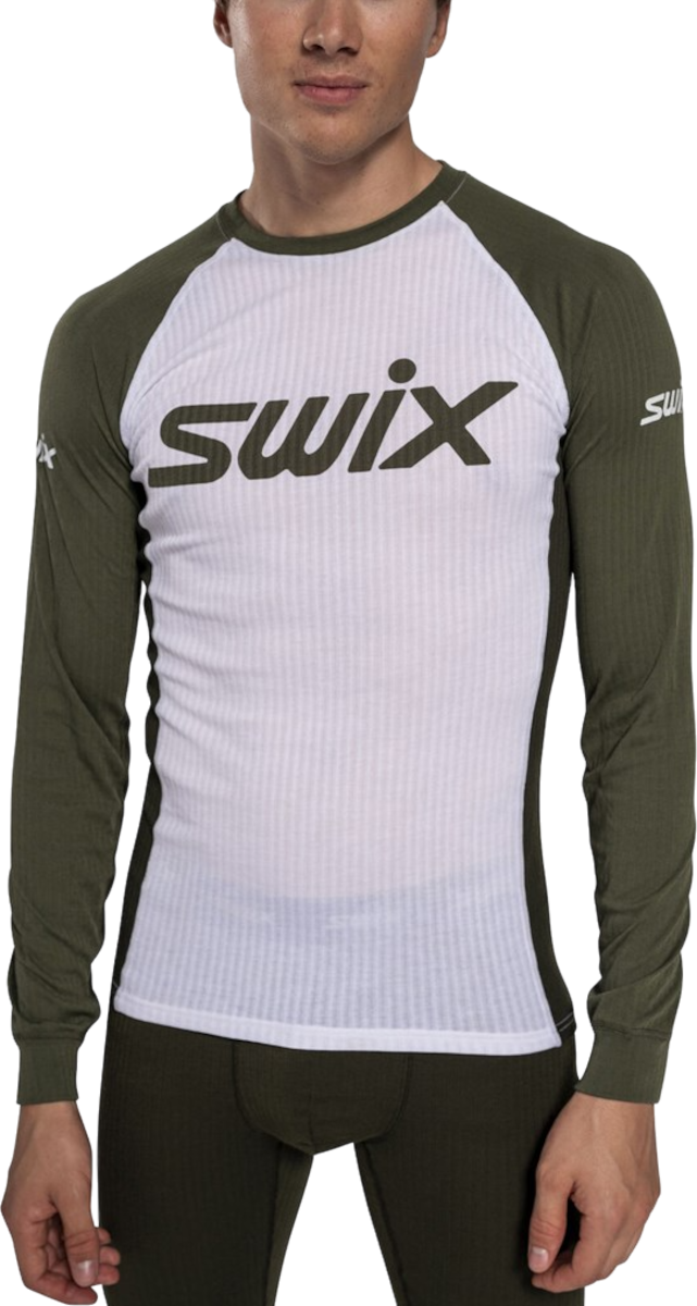 T-shirt SWIX RaceX Classic Long Sleeve T-Shirt Vit | 10115-23-20001