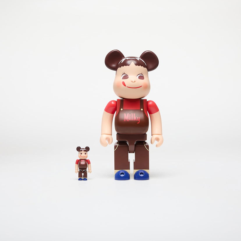 Samlarobjekt Medicom Toy Pekachon Chocolate Milky 100% & 400% BE@RBRICK figure set Flerfärgad | 4902555150529
