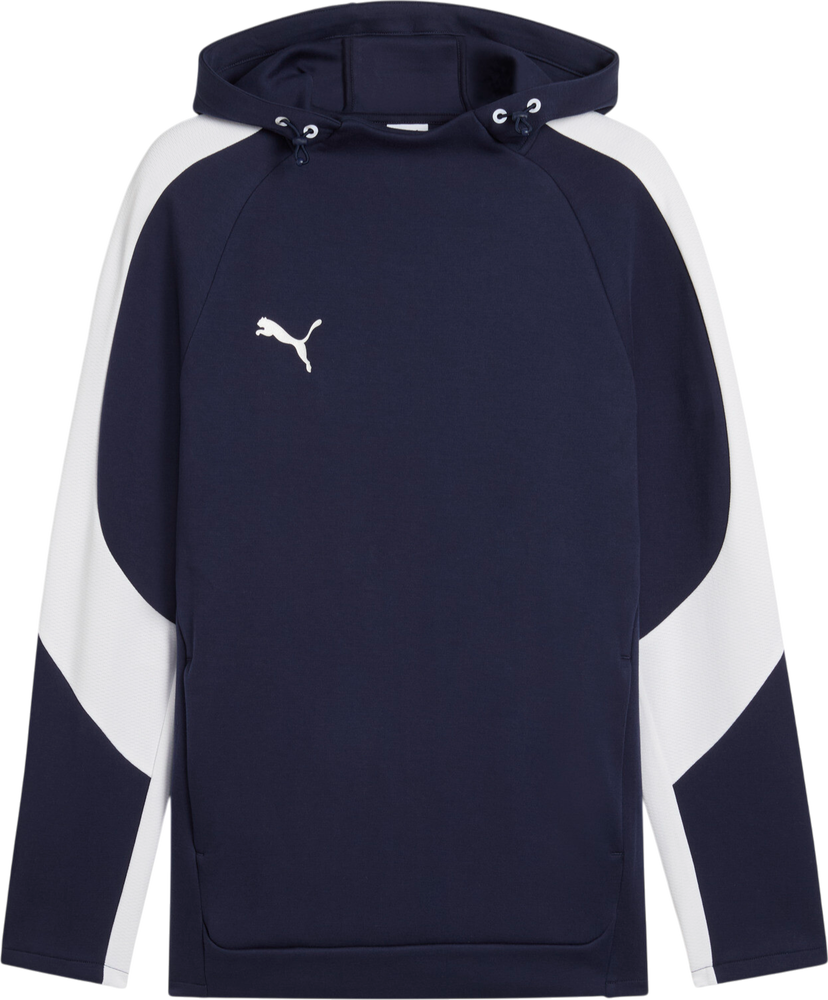 Sweatshirt Puma TeamEvostripe Hoody Mörkblå | 659954-06