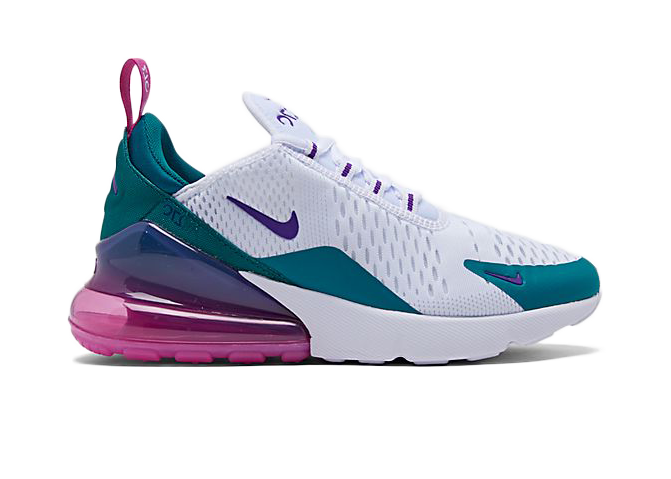 Sneakers och skor Nike Air Max 270 Bright Spruce Purple W Vit | CW7061-100, 0