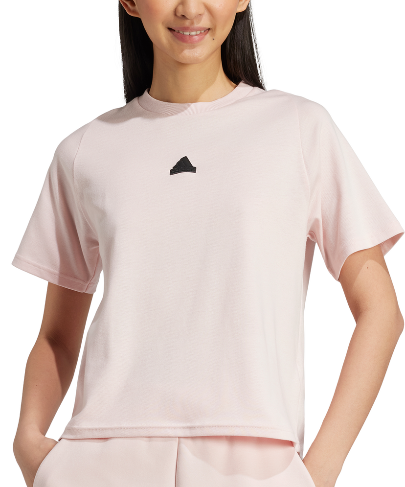 Crop top adidas Performance Sportswear Z.N.E. Cropped T-Shirt Rosa | iw7759