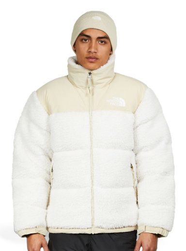 Pufferjacka The North Face High Pile Nuptse Jacket Vit | NF0A5A844U01