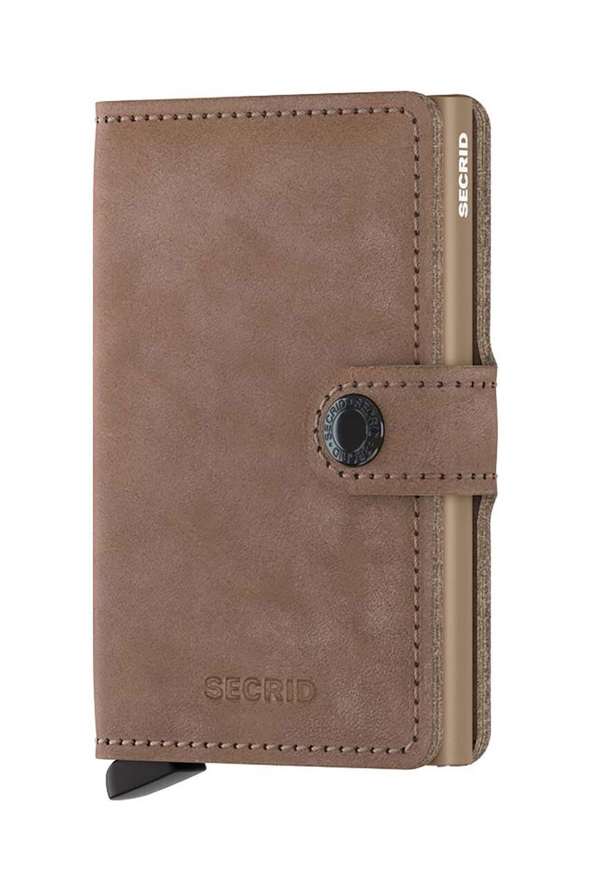 Plånbok Secrid Leather Wallet Beige Beige | MV.Taupe