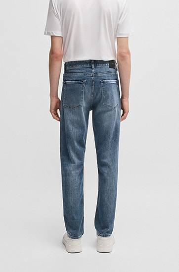 Jeans BOSS Maine Regular-Fit Jeans Blå | 50532595, 1
