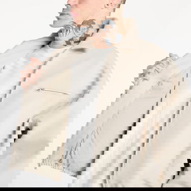 Jacka Fear of God Fear of God Essentials Bonded Canvas Zip-Up Jacket Beige | 202SP258061F-198, 3