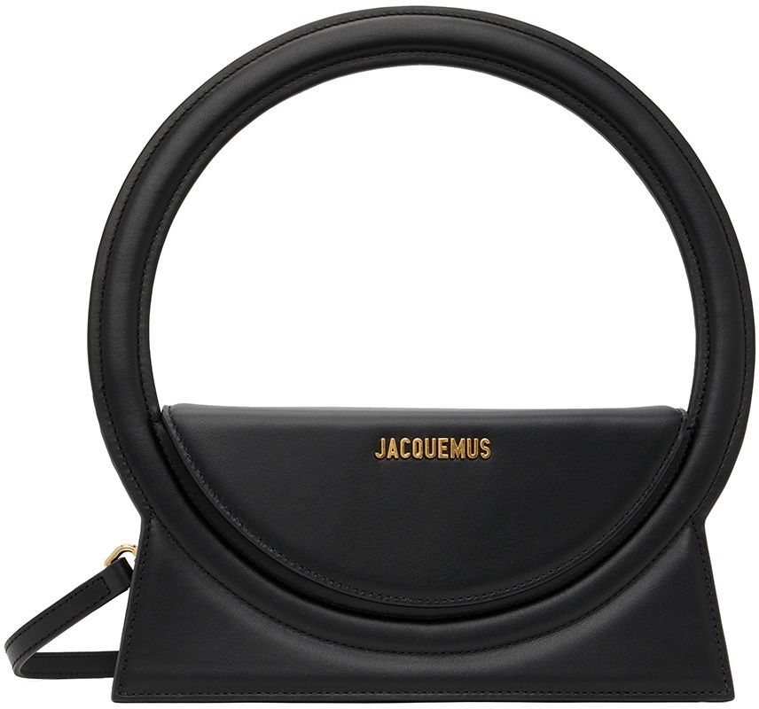 Axelväska Jacquemus Le Papier 'Le Sac Rond' Bag Svart | 22E221BA015-3060, 0