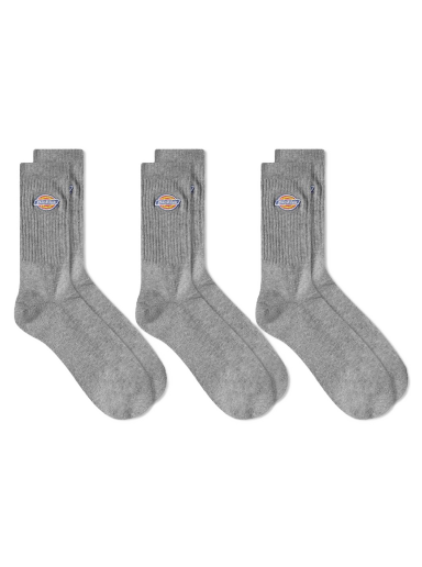 Strumpor Dickies Valley Grove Socks - 3 Pack Grå | DK0A4X82GYM1