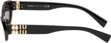 Solglasögon Miu Miu Miu Miu Pointed Cat Eye Acetate Sunglasses Svart | 0MU 09YS 8056597886314, 2