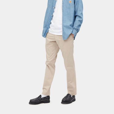 Byxor Carhartt WIP Sid Pant "Wall rinsed" Beige | I027955_G1_02, 4