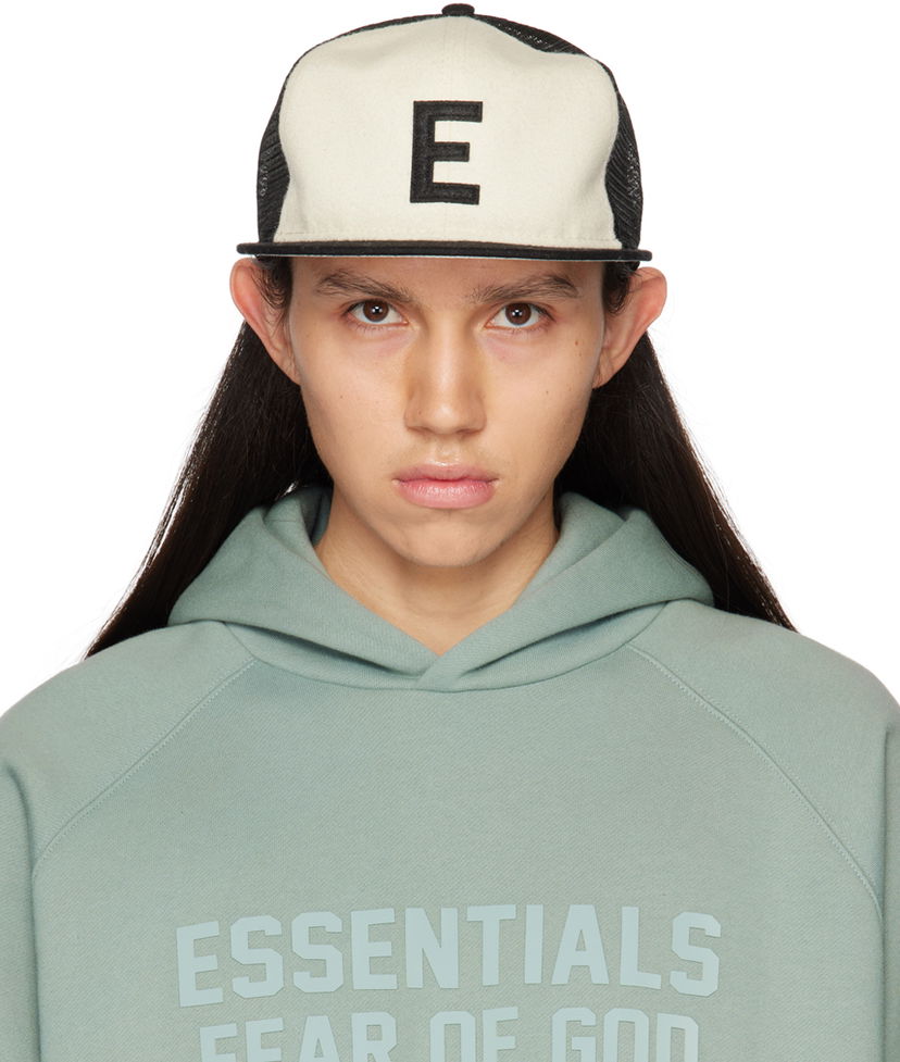 Keps Fear of God Fear of God ESSENTIALS New Era Edition Mesh Snapback Cap Svart | 60351345