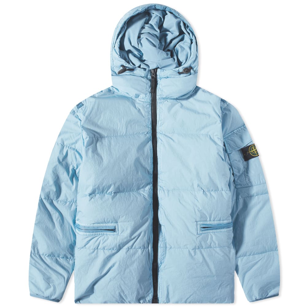Pufferjacka Stone Island Crinkle Reps Down Jacket Blå | 771540223-V0046, 0