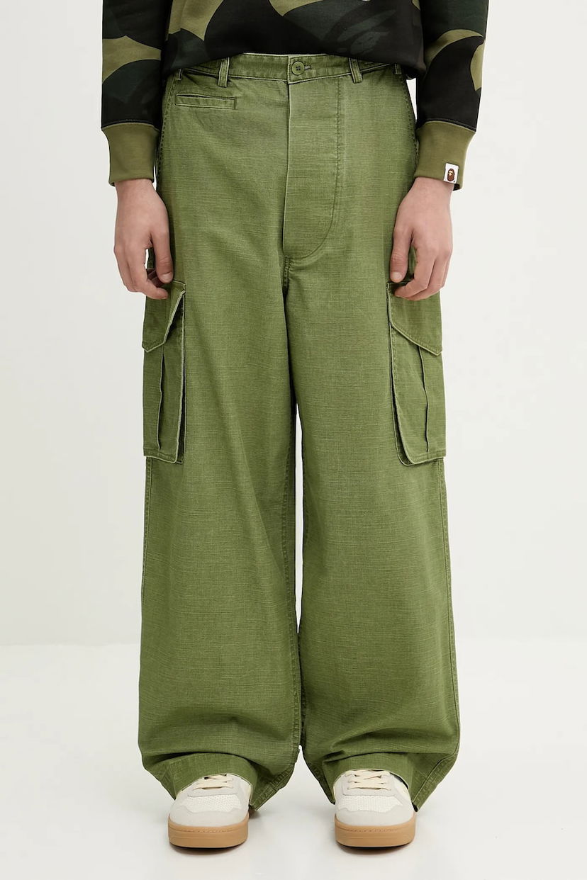 Cargo byxor KENZO Kenzo Cargo Pants Grön | FF55PA2459GD.48