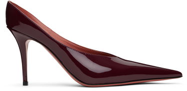 Sneakers och skor Amina Muaddi Patent Leather Pumps Bourgogne | ANOK MULE PATENT, 0