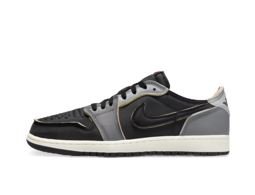 Livsstil Jordan Air Jordan 1 Low OG EX "Smoke Grey" Svart | DV0982-006