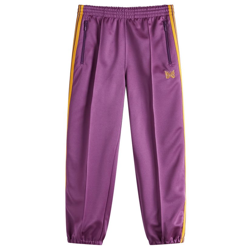 Träningsbyxor Needles Needles Poly Smooth Zipped Track Pants, Size Large Purpur | QV310-C