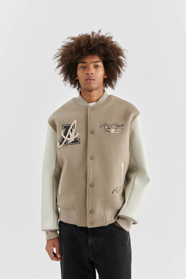 Jacka AXEL ARIGATO Wes Varsity Jacket Beige | A2178002, 2
