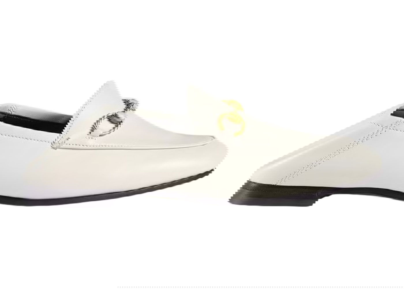 Sneakers och skor Gucci Horsebit Slip On Loafer 'White' Leather Vit | _414998 DLC00 9022, 0