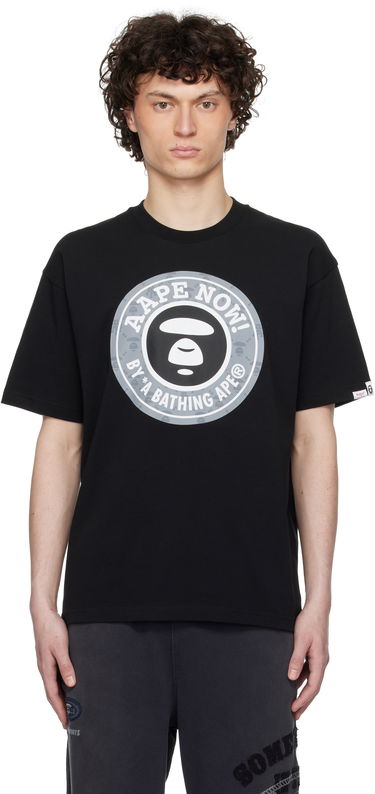 T-shirt AAPE by A Bathing Ape AAPE by A Bathing Ape Basic T-Shirt Svart | AAPTEM1638XXNBKX, 0
