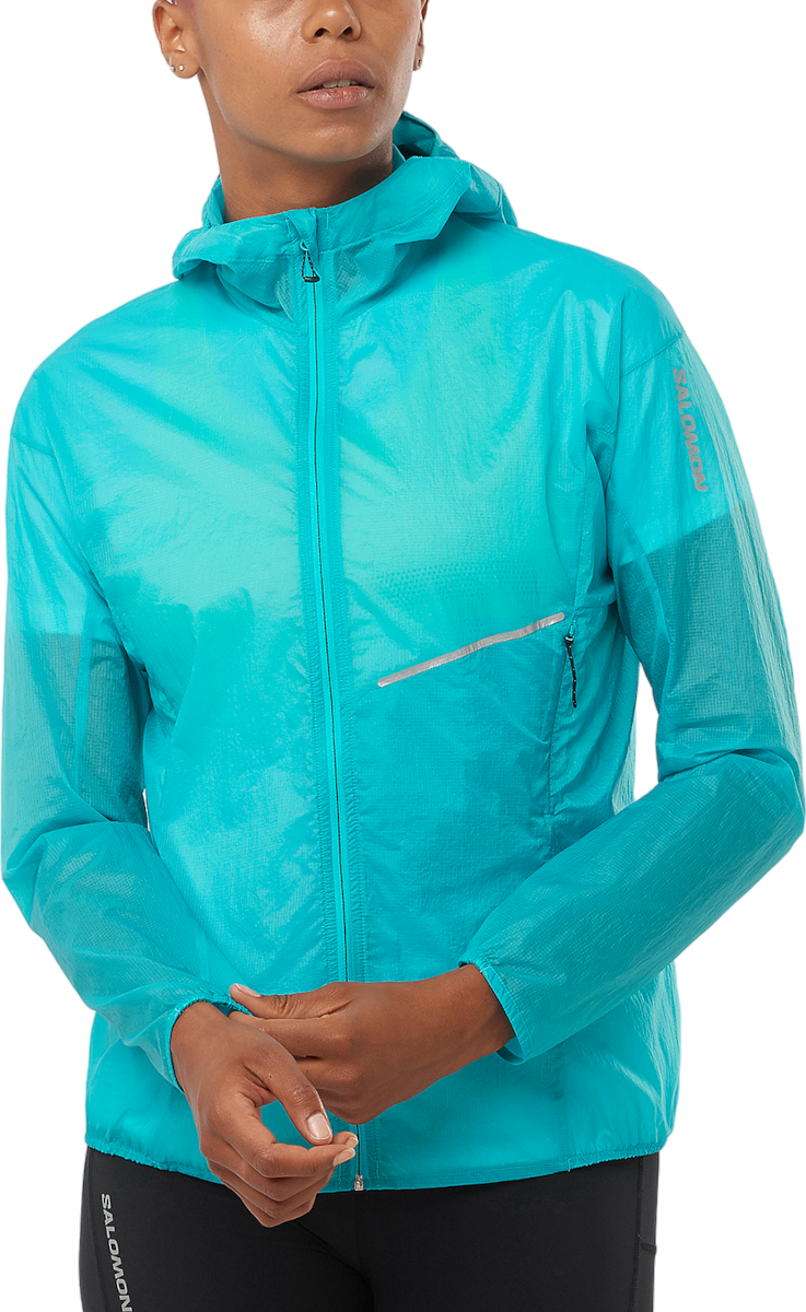 Jacka Salomon SENSE AERO WIND JKT W Turkos | lc2203700