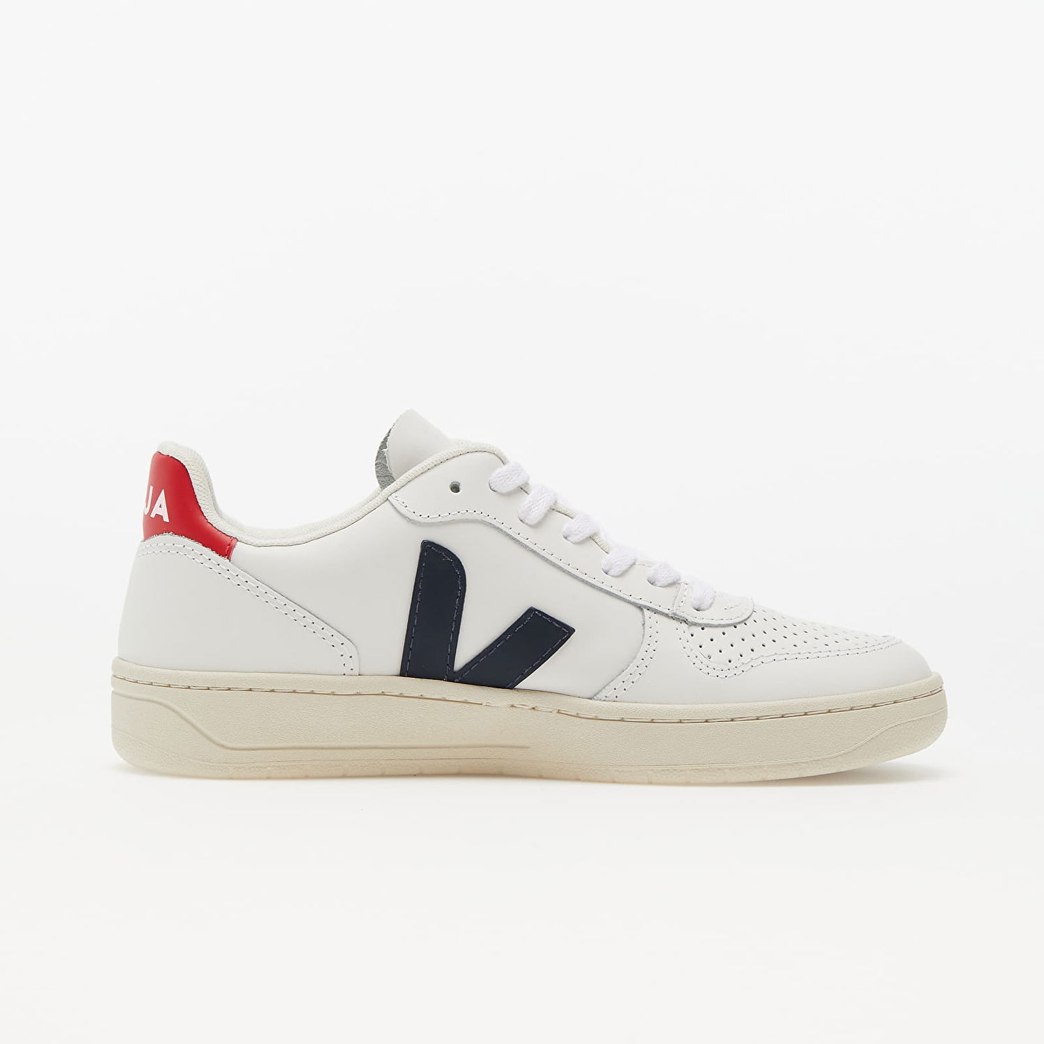 Sneakers och skor Veja V-10 Leather W Vit | VX0201267A, 1