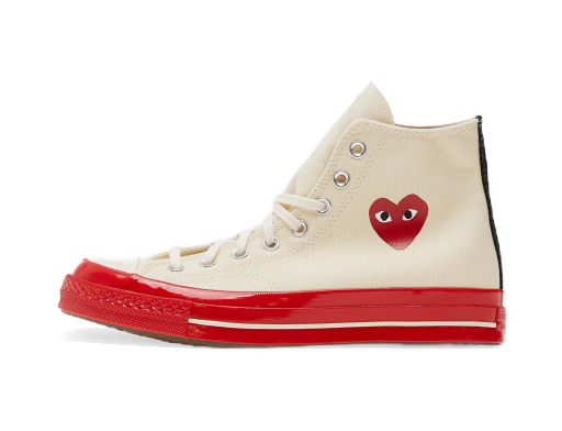 Sneakers och skor Converse COMME des GARÇONS x Chuck Taylor All-Star 70 Hi Beige | A01794C