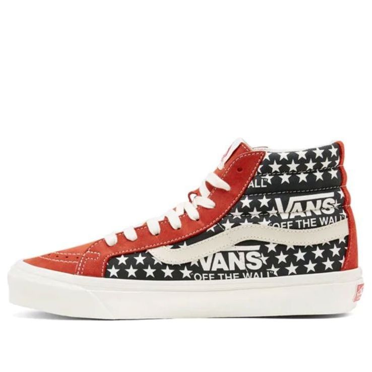 Sneakers och skor Vans OG SK8-Hi LX Röd | VN0A4BVBTJ21