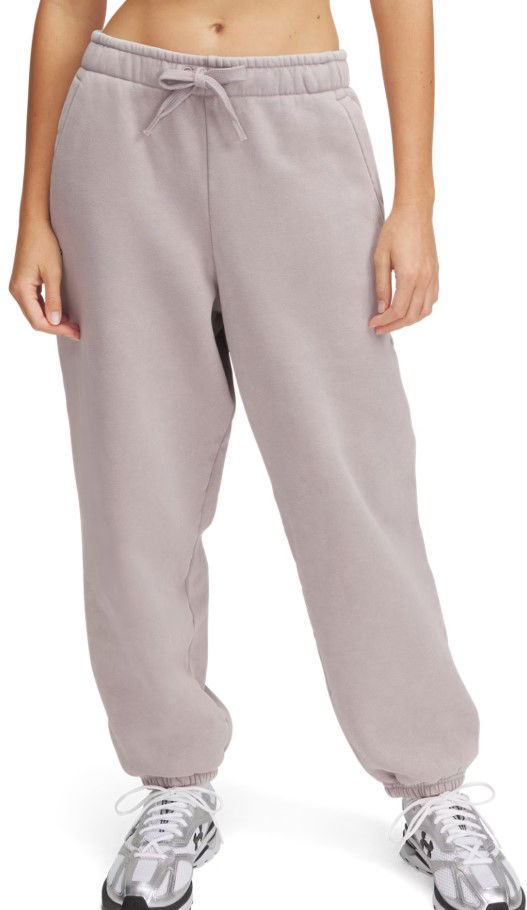 Träningsbyxor Under Armour Under Armour Icon Fleece Oversized Pants Purpur | 1386488-015