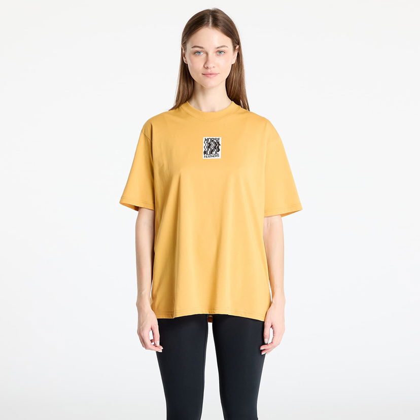 T-shirt Horsefeathers Horsefeathers Dalim Top T-Shirt Gul | SW937A