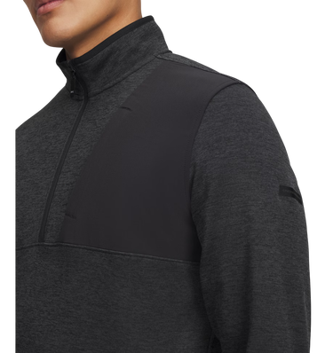 Sweater Under Armour Drive SweaterFleece Half-Zip Pullover Grå | 6005671-001, 4