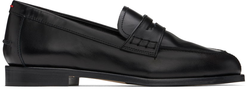 Kläder Aeyde Aeyde Oscar Leather Loafers Svart | A11-FL-OSCD25CH-223-800-001
