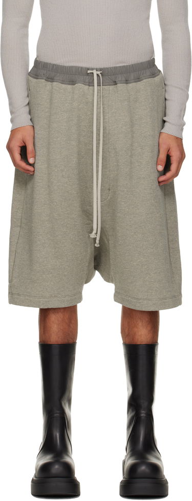 Shorts Rick Owens DRKSHDW Concordians Drawstring Pods Shorts Grå | DU02E7380 FGM, 0