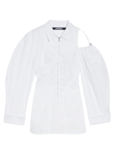 Klä Jacquemus La Robe Galliga Dress Vit | 233DR080-1454-100