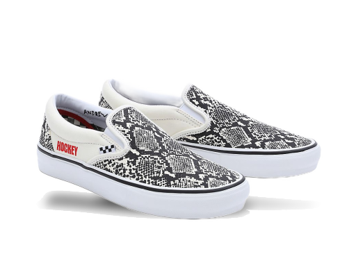 Skateboarding Vans x Hockey Skate Slip-on "White" Vit | VN0A5FCA7W1