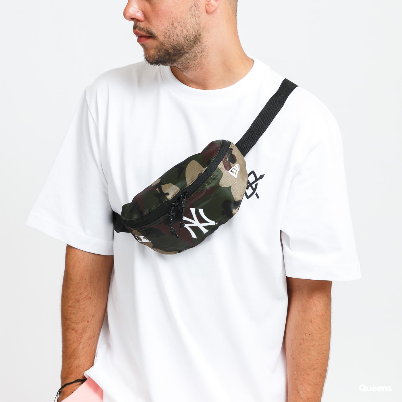 Midjeväska New Era Mini Waist Bag New York Yankees Brun | 60137352, 0