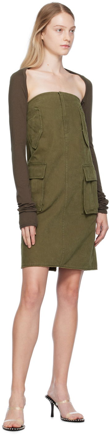 Klä We11done We11done Cargo Midi Skirt Grön | WD-OP3-23-175-W-KK, 3