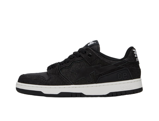 Skateboarding BAPE Sk8 Sta Denim "Black" Svart | 1J20191005