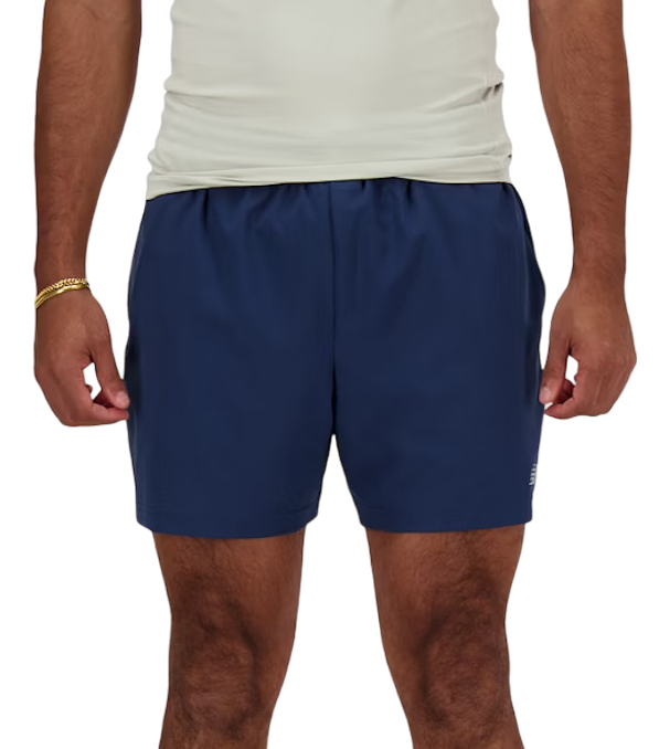 Shorts New Balance Sport Essentials 5" Shorts Mörkblå | gk23308m-svp
