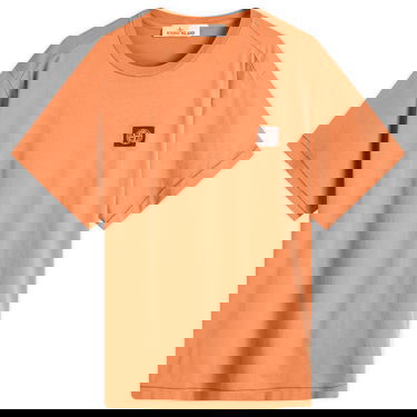 T-shirt Stone Island Patch Logo T-Shirt, Size Large Orange | K1S152100039-V0073, 1