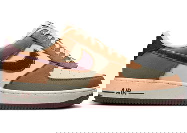 Sneakers och skor Nike Air Force 1 Low '07 LV8 Notebook Doodle Pack Light British Tan Brun | FQ8713-200, 0