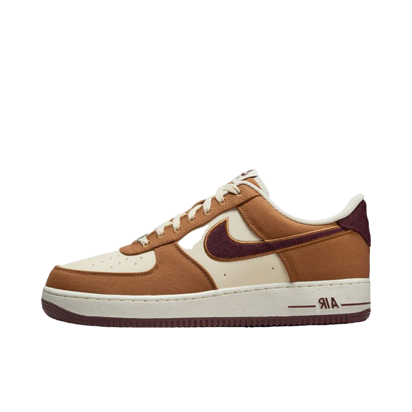 Sneakers och skor Nike Air Force 1 Low '07 LV8 Notebook Doodle Pack Light British Tan Brun | FQ8713-200