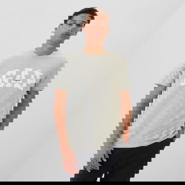 T-shirt GAP T-shirt Logo Tee Heather Grey S Grå | 542246-00, 0