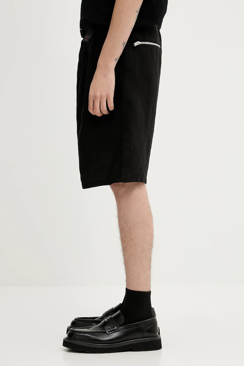 Shorts UNDERCOVER Undercover Linen Shorts Svart | UC1E4518, 1