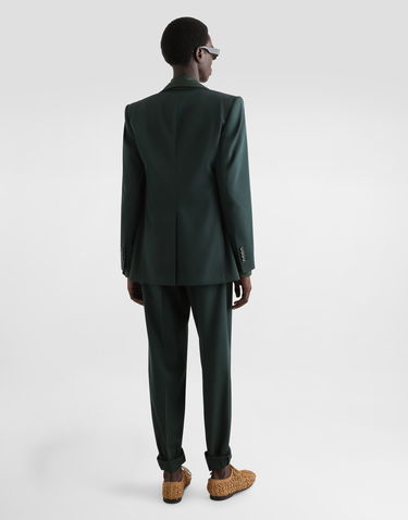 Skjorta Dolce & Gabbana Dolce & Gabbana Long-Sleeved Linen Shirt Grön | G5MW6TFU4JBV8813, 2