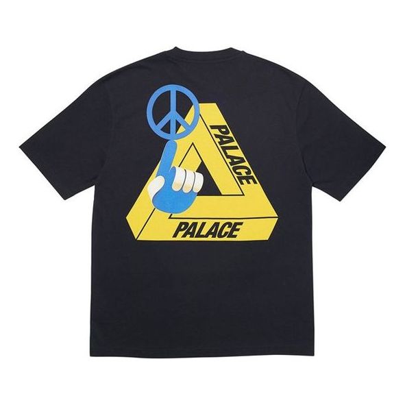 T-shirt Palace Palace Tri-Smiler Short Sleeve T-Shirt Svart | PAL-TST-BLK
